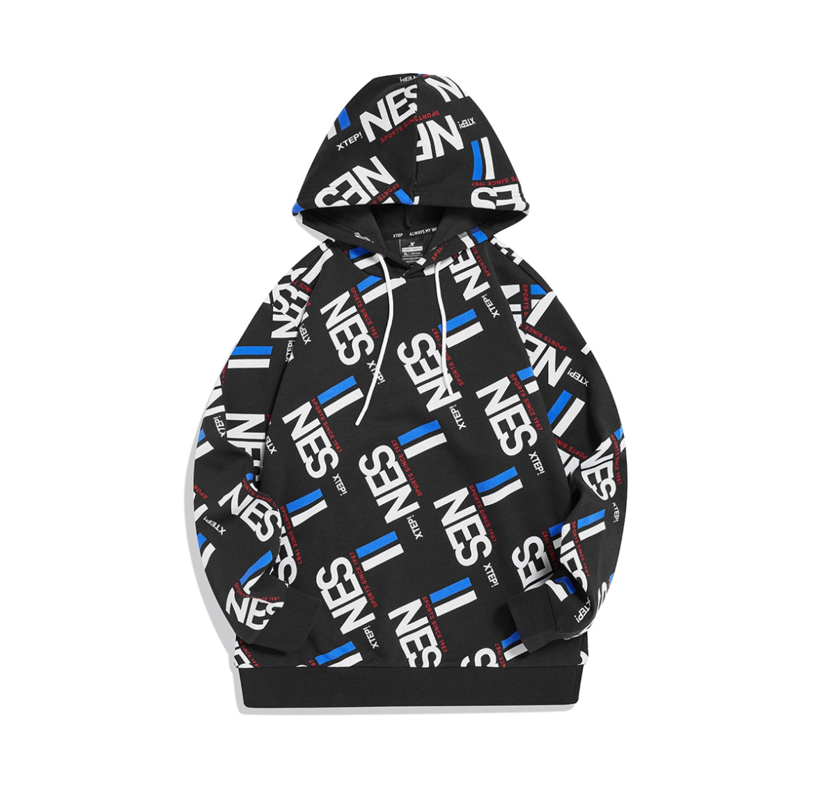 Xtep NES Printed Hoodie (White)