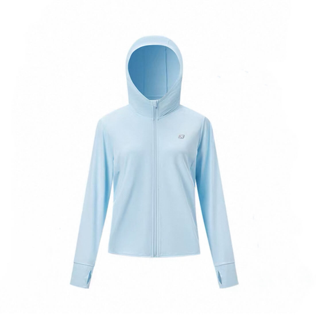 Xtep UV-Protective Cycling Jacket for Women (Blue)
