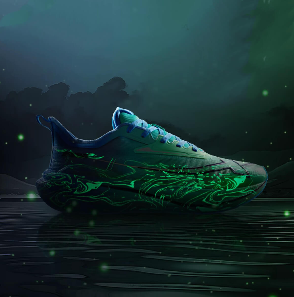 Xtep 2000km 3rd-Gen Running Shoes for Men (Summer Firefly)