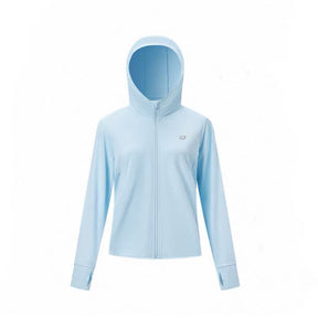 Xtep UV-Protective Cycling Jacket for Women (Blue)